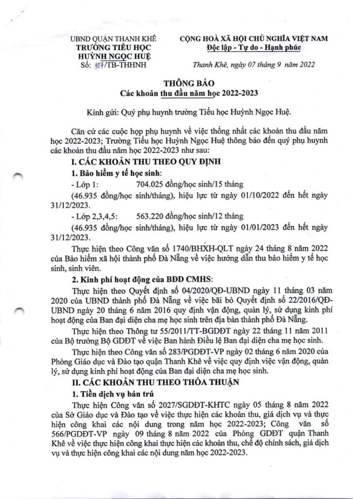 Trường Tiểu học Huỳnh Ngọc Huệ