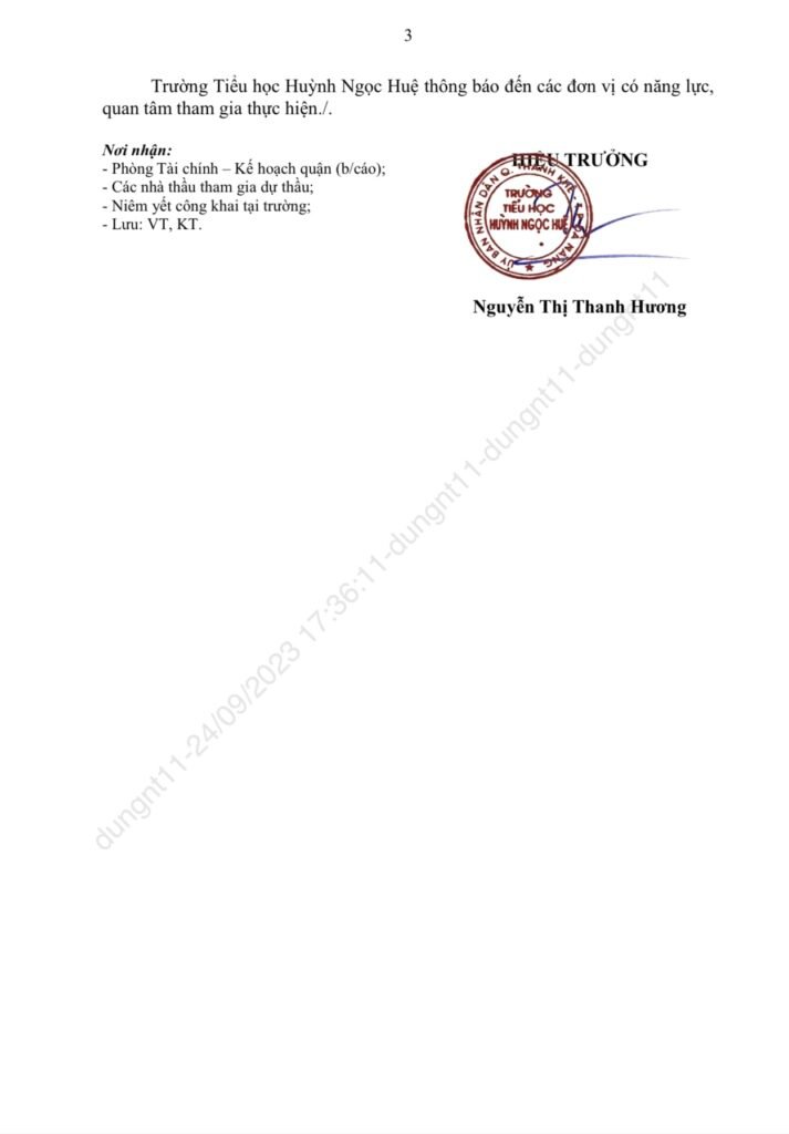 Trường Tiểu học Huỳnh Ngọc Huệ