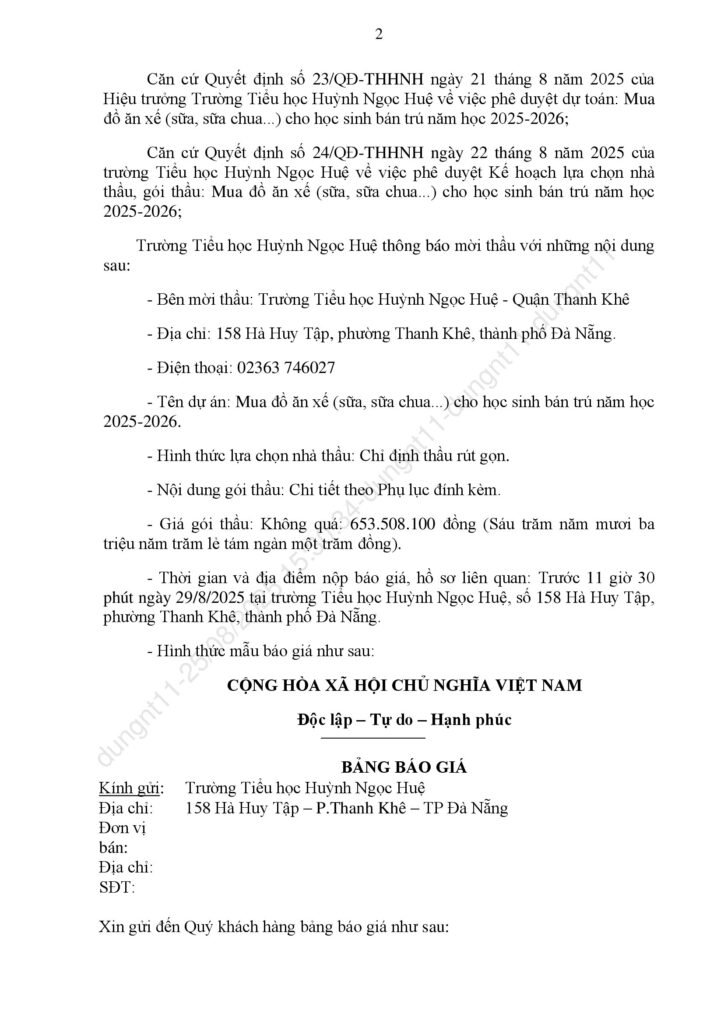 Trường Tiểu học Huỳnh Ngọc Huệ