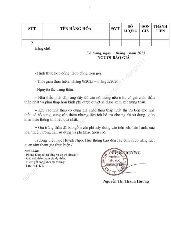 Trường Tiểu học Huỳnh Ngọc Huệ